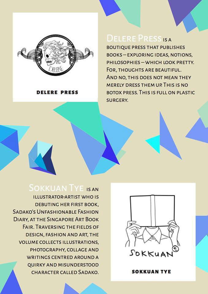 Singapore Art Book Fair newsletter
