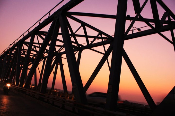 Bridge at sunset