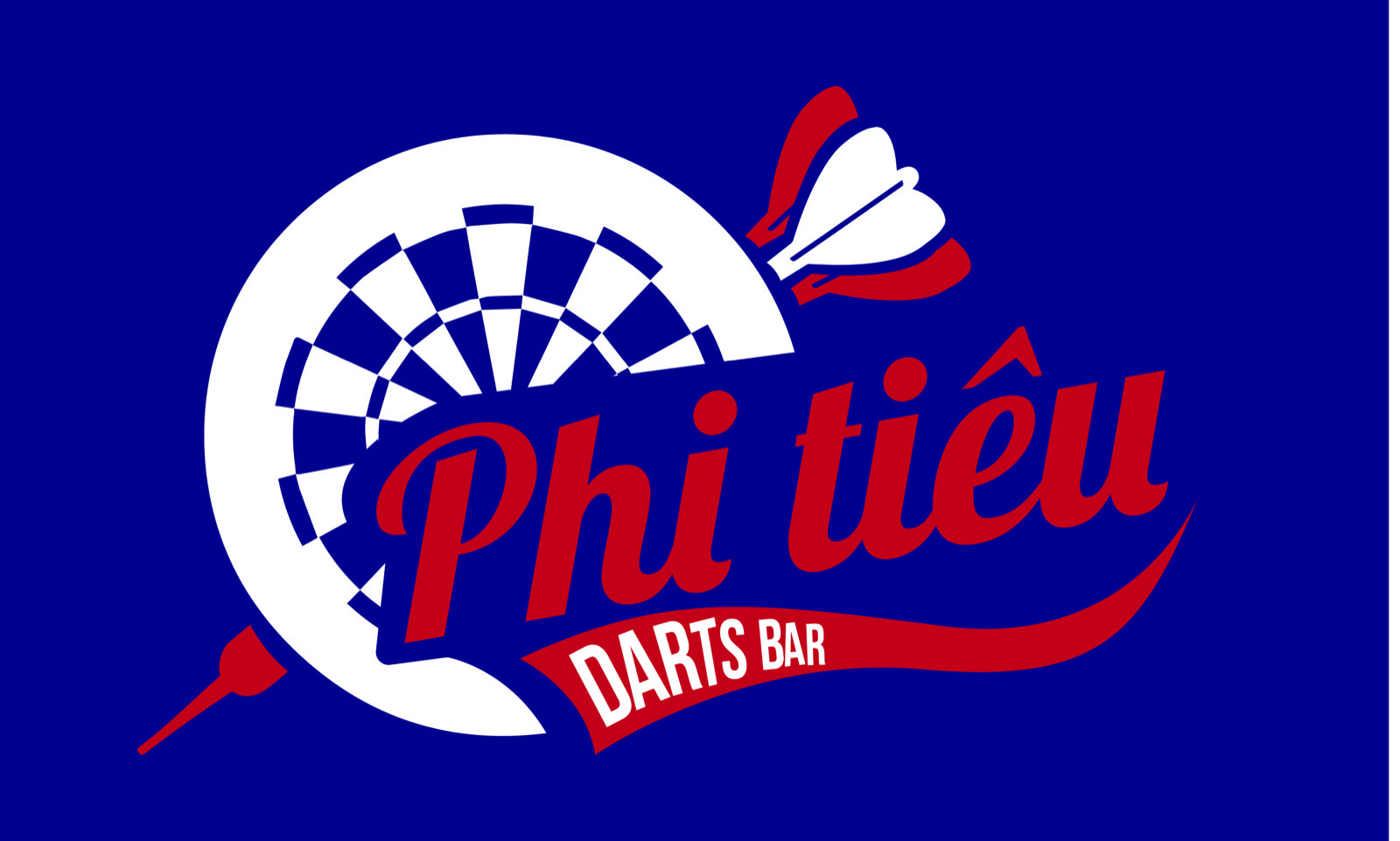 Phi Tiêu logo on navy